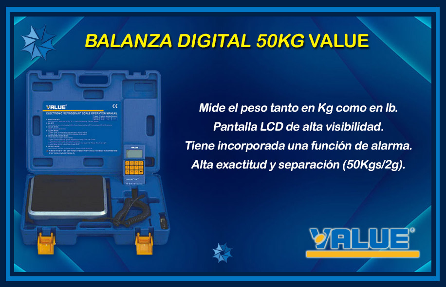 BALANZA VALUE 50 KG descripción